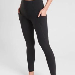 Black Lululemon Leggings Size 4